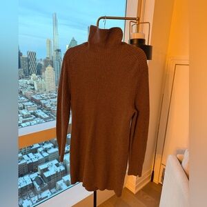 Rag and Bone Pierce Cashmere Wool Turtleneck Sweater Dress